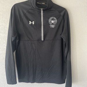 Under Armour Swinging Skirts LPGA Classic Black 1/2 Pullover Women’s Sz S/P